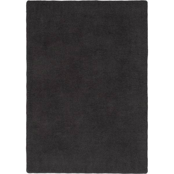 Myfelt Kuno Handmade Shaggy Anthracite Rug Wayfair.co.uk